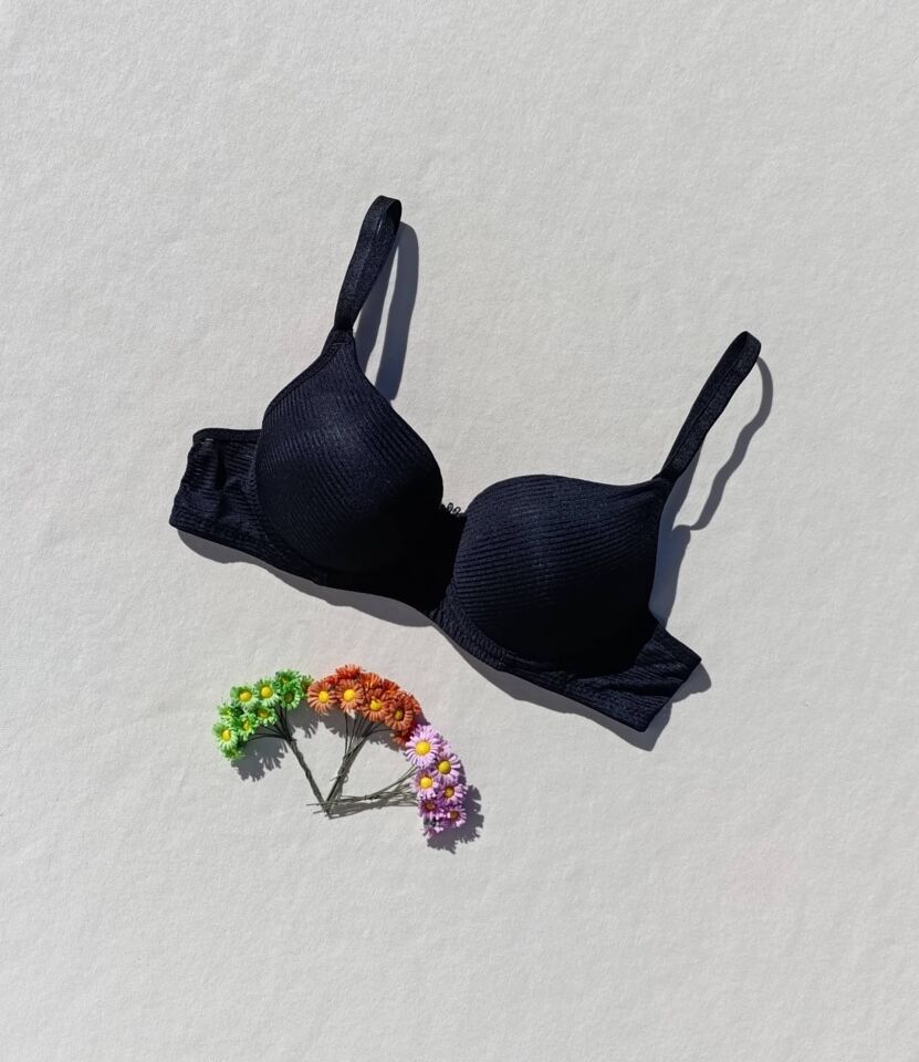 Fitilli Push Up Dolgulu Destekli Sütyen