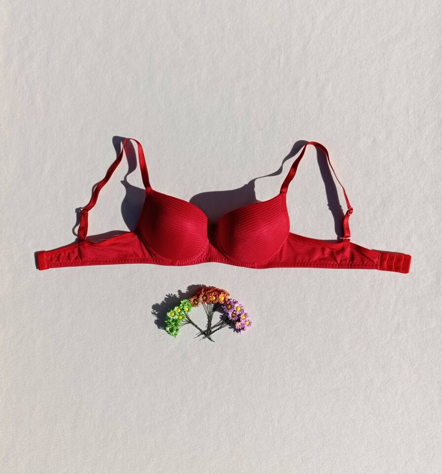 Fitilli Push Up Dolgulu Destekli Sütyen