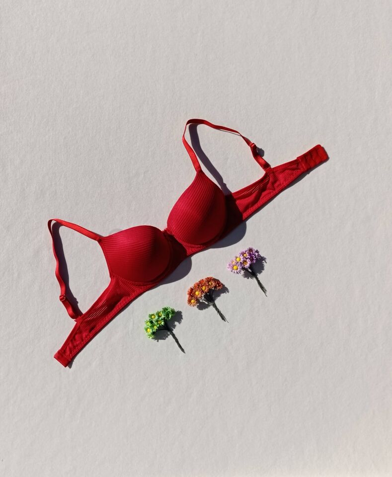 Fitilli Push Up Dolgulu Destekli Sütyen