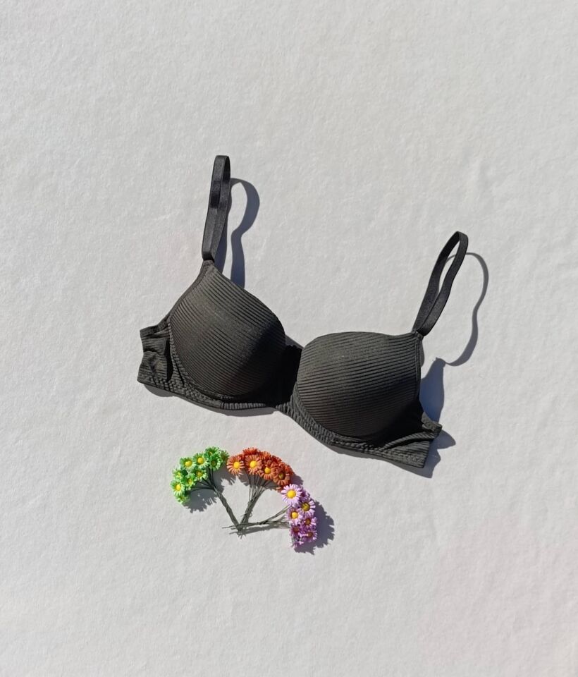 Fitilli Push Up Dolgulu Destekli Sütyen