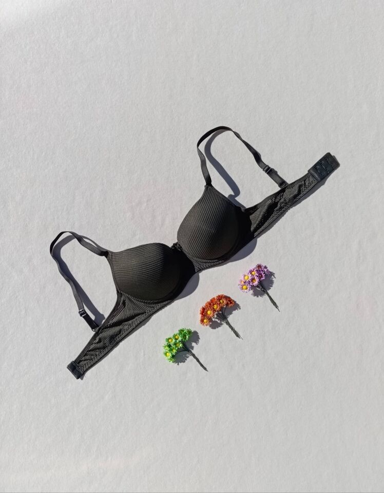 Fitilli Push Up Dolgulu Destekli Sütyen