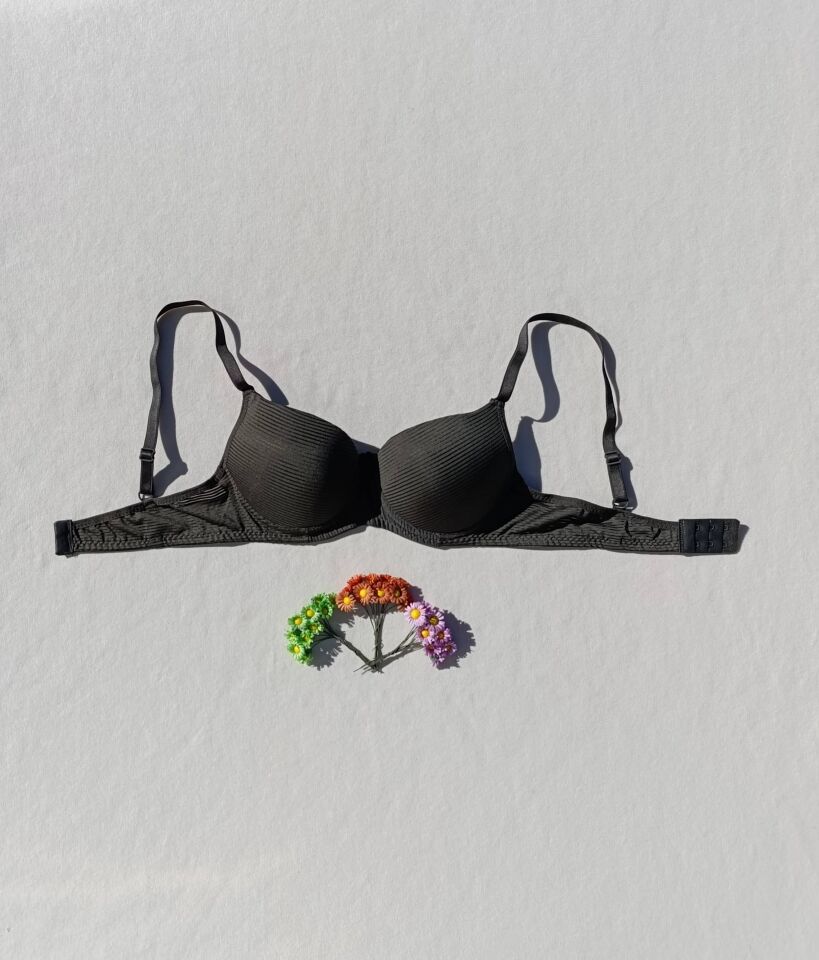 Fitilli Push Up Dolgulu Destekli Sütyen