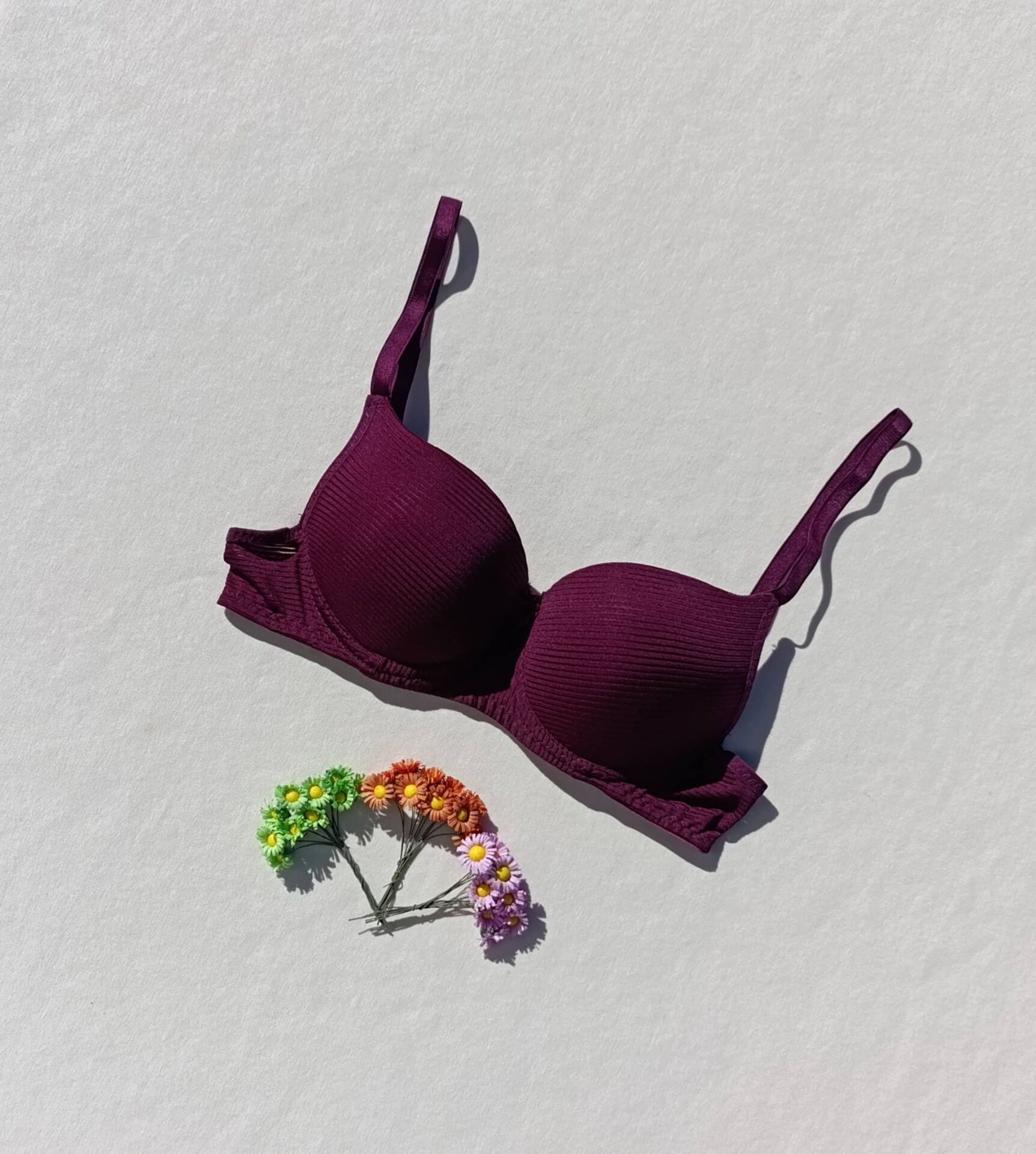 Fitilli Push Up Dolgulu Destekli Sütyen