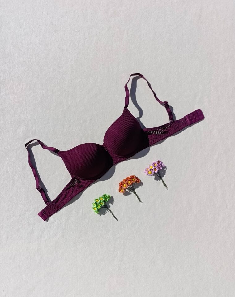 Fitilli Push Up Dolgulu Destekli Sütyen