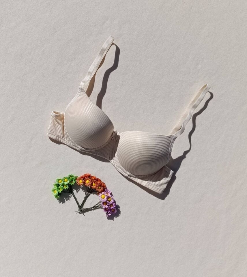 Fitilli Push Up Dolgulu Destekli Sütyen