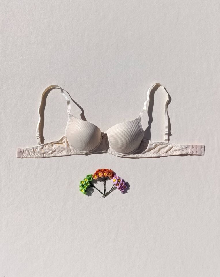 Fitilli Push Up Dolgulu Destekli Sütyen