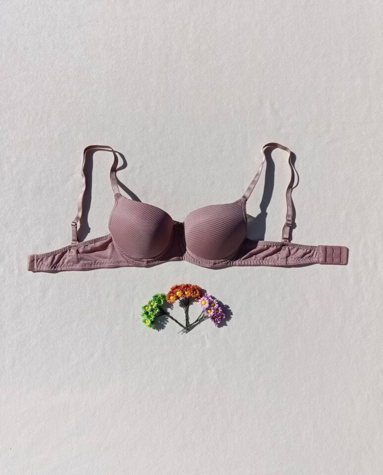 Fitilli Push Up Dolgulu Destekli Sütyen