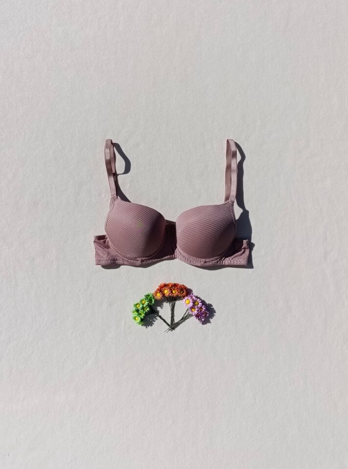 Fitilli Push Up Dolgulu Destekli Sütyen