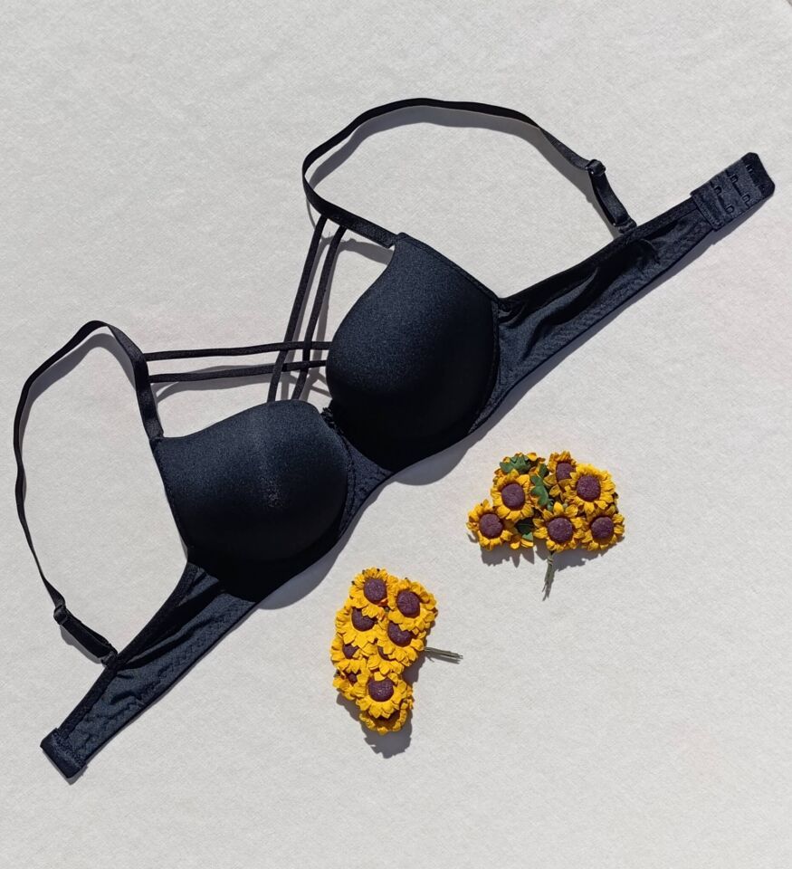 3'lü Push Up Destekli Dolgulu Çapraz İpli Micro Sütyen