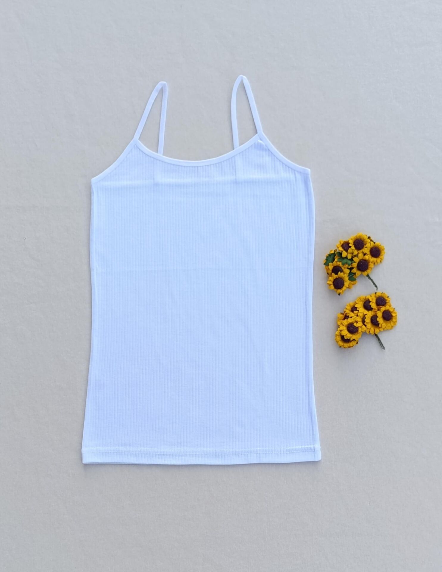 Fitilli Likralı Basic Kadın Atlet