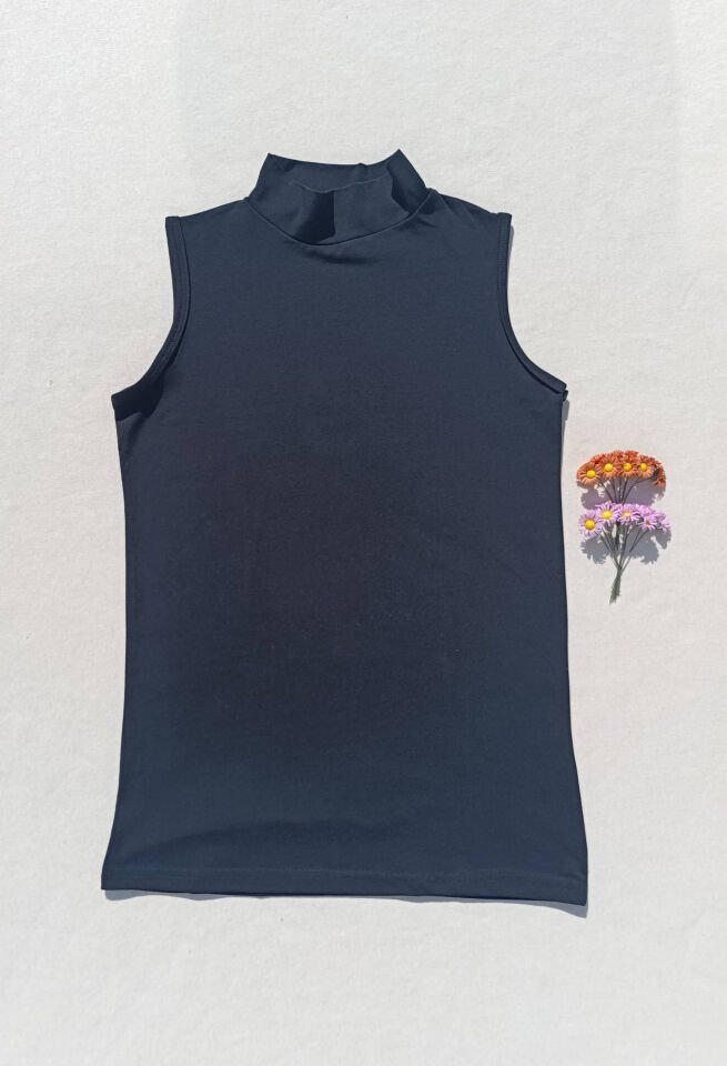 3'lü Basic Sıfır Kol Boğazlı Siyah, Beyaz Kadın Body -Badi