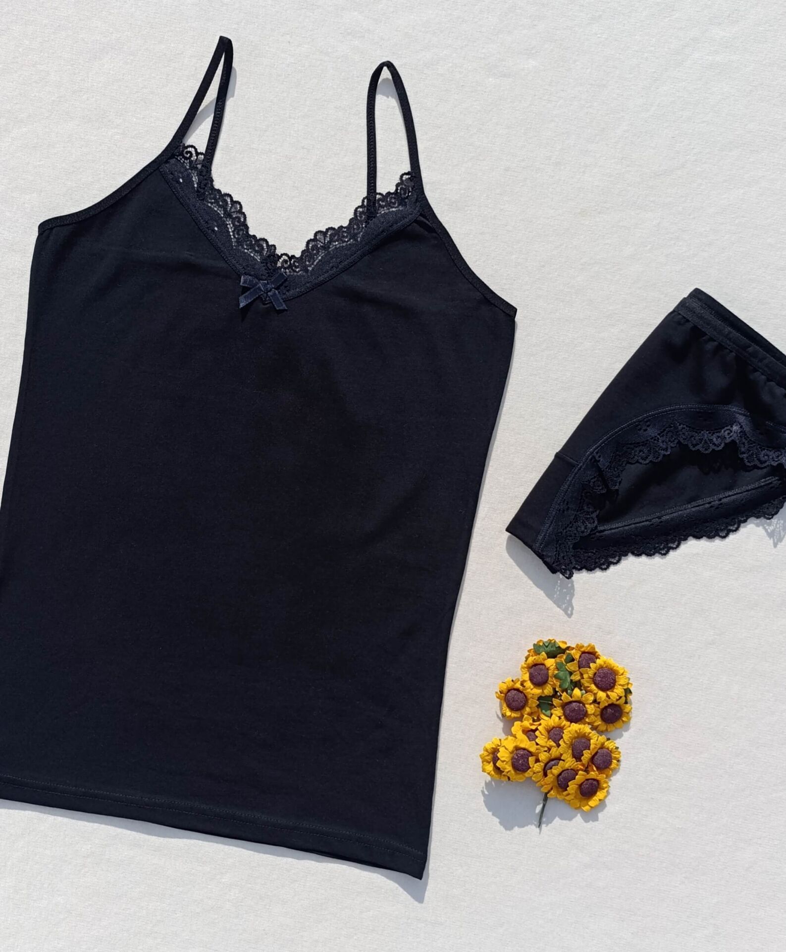 Dantelli Kadın Atlet Külot Takım