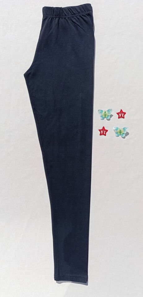 Kadın Gri, Siyah Renk Beli Lastikli 2'li Basic Uzun Tayt