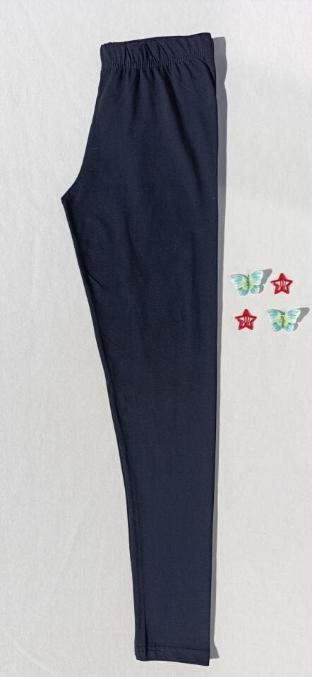 Kadın Siyah Renk Beli Lastikli Basic 3'lü Uzun Tayt