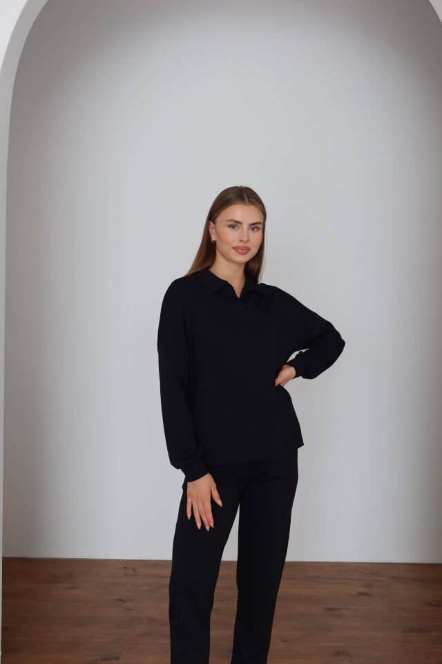 Yumuşak Modal Kumaş Likralı Rahat Günlük Alt - Üst Takım