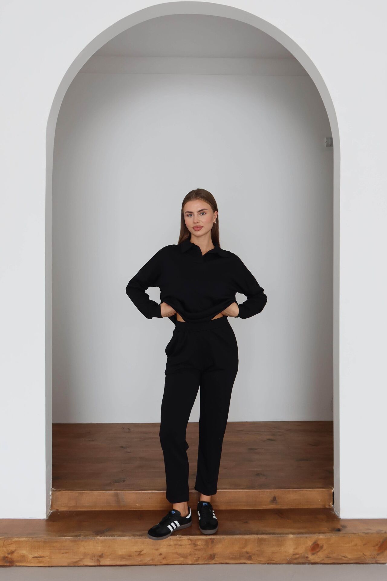 Yumuşak Modal Kumaş Likralı Rahat Günlük Alt - Üst Takım